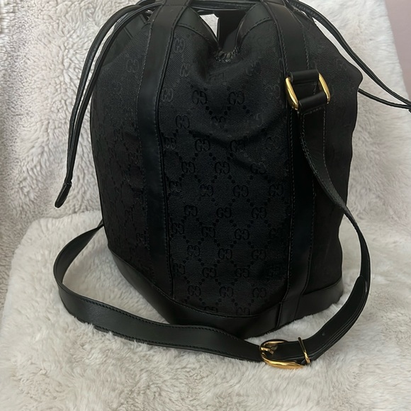 Gucci Canvas Bucket Tote - Picture 2 of 10